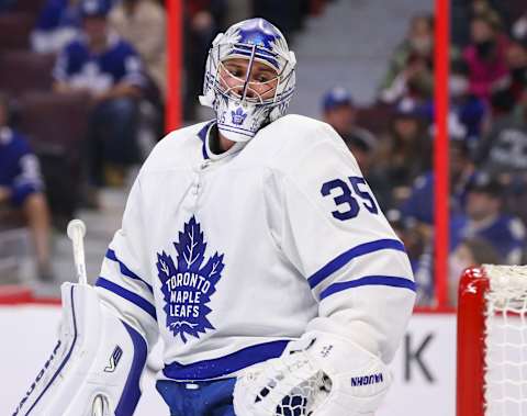 Toronto Maple Leafs, Petr Mrazek (Photo by Chris Tanouye/Getty Images)