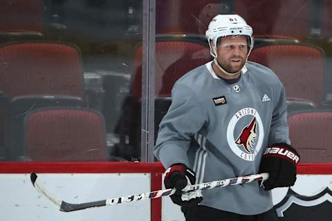 Phil Kessel #81 of the Arizona Coyotes. (Photo by Christian Petersen/Getty Images)