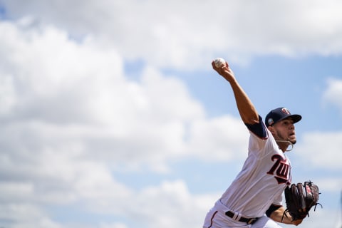 Jose Berrios #17 of the Minnesota Twins (Photo by Brace Hemmelgarn/Minnesota Twins/Getty Images)