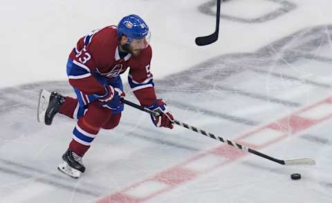 Aug 16, 2020; Toronto, Ontario, CAN; Montreal Canadiens Victor Mete Mandatory Credit: John E. Sokolowski-USA TODAY Sports