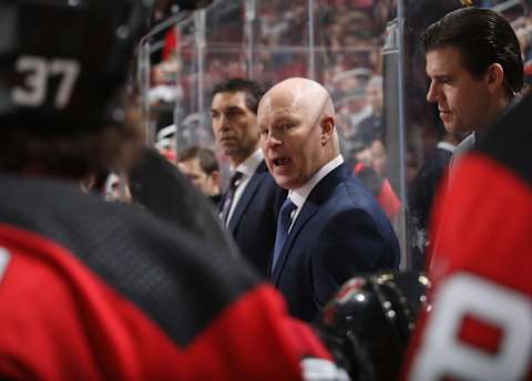 John Hynes of the New Jersey Devils (Photo by Bruce Bennett/Getty Images)