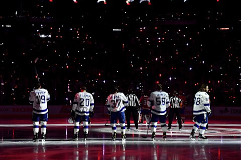 The Tampa Bay Lightning. (Photo by Minas Panagiotakis/Getty Images)