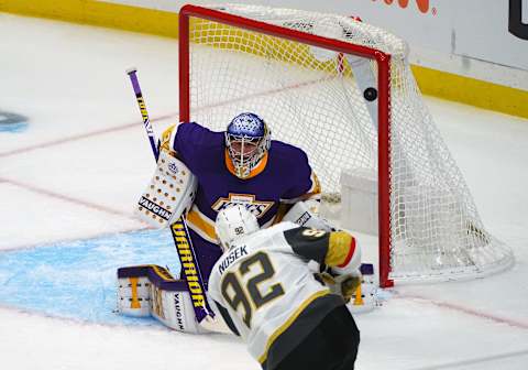 Tomas Nosek (92)Mandatory Credit: Gary A. Vasquez-USA TODAY Sports