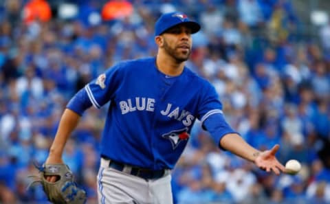 David Price during the 2014 post-season. (Photo by Jamie Squire/Getty Images)