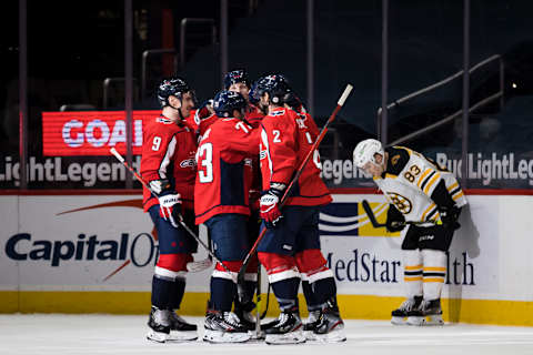 Michael Raffl, Washington Capitals (Photo by Scott Taetsch/Getty Images)