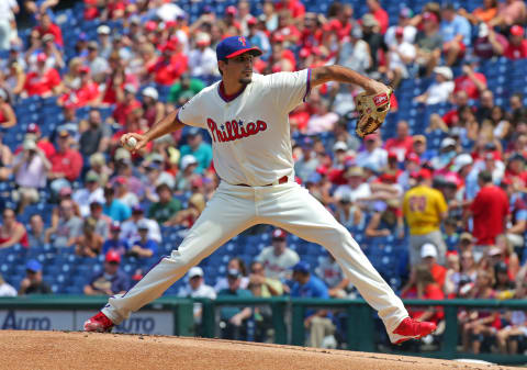 If Eflin doesn’t overdue it, he’ll stay healthy and be a solid piece in the rotation. Photo by H. Martin/Getty Images.