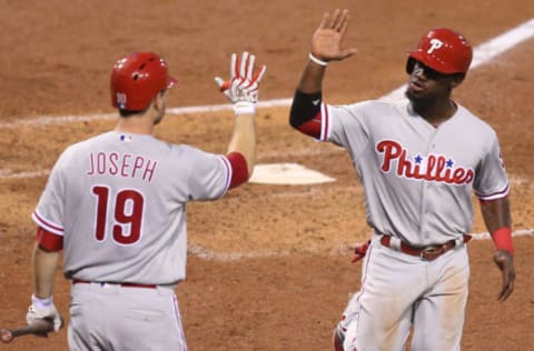 Both Herrera and Joseph Will Benefit Because of the Production from the New Corner Outfielders. Photo by Charles LeClaire – USA TODAY Sports.