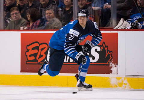 VANCOUVER, BC – JANUARY 5: Jesse Ylonen. (Photo by Rich Lam/Getty Images)