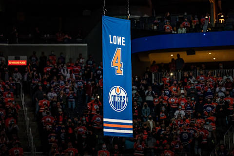 Edmonton Oilers Kevin Lowe (Photo by Codie McLachlan/Getty Images)