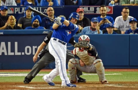 Saunders Is the Left-Handed Bat the Front Office Wanted. Photo by Dan Hamilton – USA TODAY Sports.