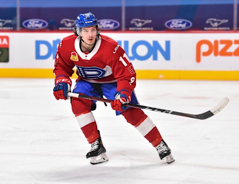 MONTREAL, QC – FEBRUARY 19: Rafael Harvey-Pinard. (Photo by Minas Panagiotakis/Getty Images)