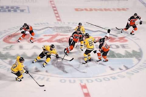 Charlie McAvoy #73 of the Boston Bruins. (Photo by Christian Petersen/Getty Images)