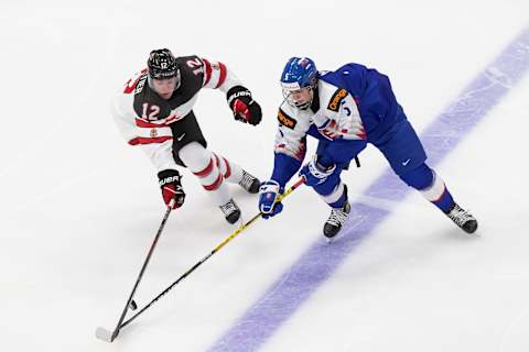 EDMONTON, AB – DECEMBER 27: Simon Nemec. (Photo by Codie McLachlan/Getty Images)