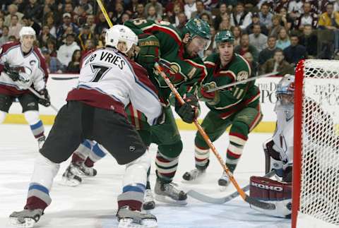 Andrew Brunette #15, Minnesota Wild(Photo by Brian Bahr/Getty Images/NHLI)