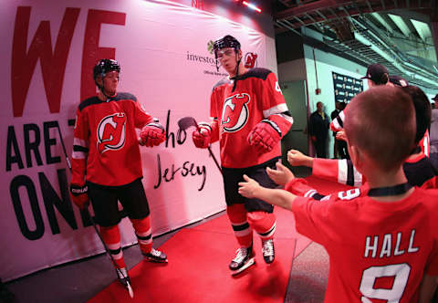 New Jersey Devils – Nathan Bastian (Photo by Bruce Bennett/Getty Images)