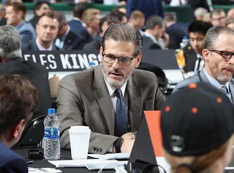 Ron Hextall, General Manage of the Pittsburgh Penguins (Photo by Bruce Bennett/Getty Images)