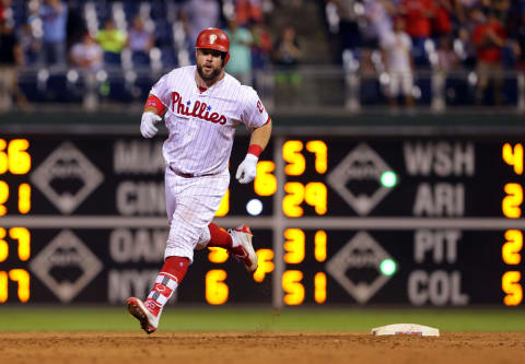 Rupp may be circling the bases in another uniform next summer. Photo by H. Martin/Getty Images.