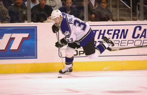 Zigmund Palffy of the Los Angeles Kings: (Harry How/Getty Images/NHLI)