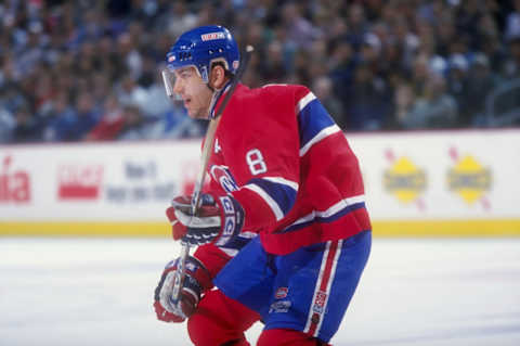 10 Apr 1998: Rightwinger Mark Recchi of the Montreal Canadiens Mandatory Credit: Craig Melvin /Allsport