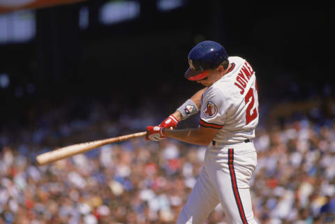 Wally Joyner, Angels (Photo by Mike Powell/Getty Images)