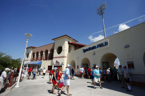 The competition for the final bullpen spot will continue in Clearwater this spring. Getty ID: 650881504.