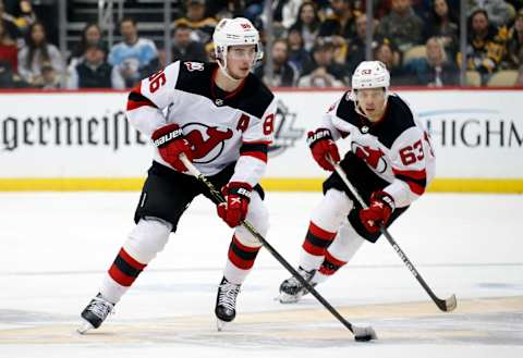 New Jersey Devils center Jack Hughes (86): Charles LeClaire-USA TODAY Sports