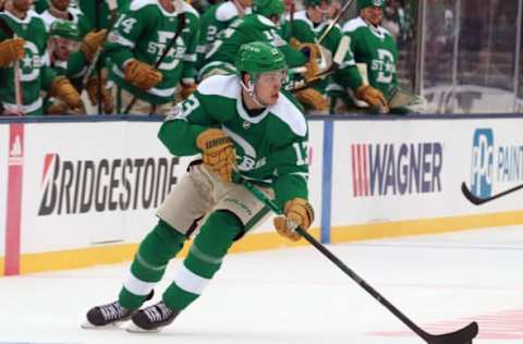 DALLAS, TEXAS – JANUARY 01: Dallas Stars, Mattias Janmark #13 (Photo by Richard Rodriguez/Getty Images)