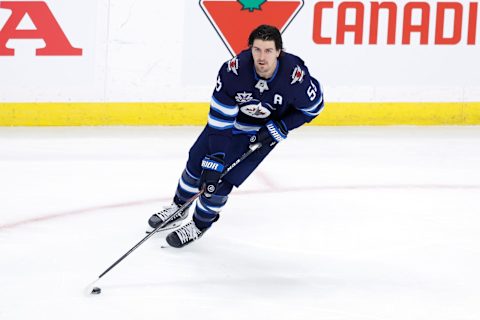 Winnipeg Jets, Mark Scheifele, #55, (Mandatory Credit: James Carey Lauder-USA TODAY Sports)