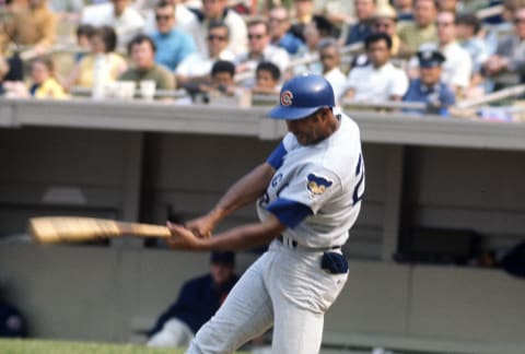 Billy Williams of the Chicago Cubs. (Photo by Focus on Sport/Getty Images)