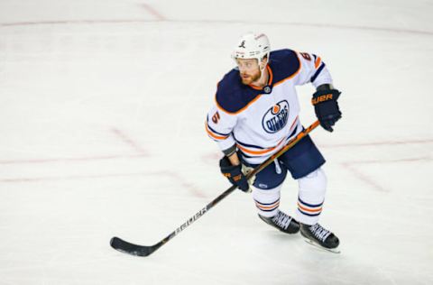 Adam Larsson #6, Edmonton Oilers Mandatory Credit: Sergei Belski-USA TODAY Sports