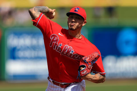 Velasquez was the top Phillies acquisition in 2016 for the rookie GM. Photo by Carmen Mandato/Getty Images.