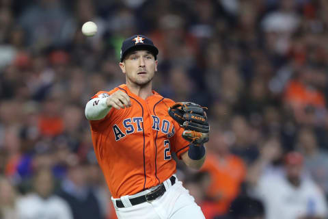 Alex Bregman…his reputation takes a hit. (Photo by Elsa/Getty Images)