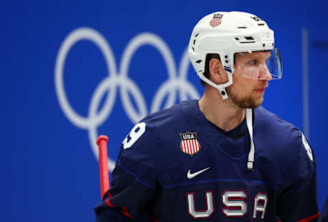 Justin Abdelkader. (Photo by Elsa/Getty Images)