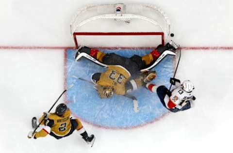 Adin Hill #33, Vegas Golden Knights (Photo by Sean M. Haffey/Getty Images)