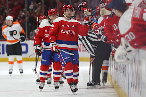 Lars Eller, Washington Capitals (Photo by Patrick Smith/Getty Images)