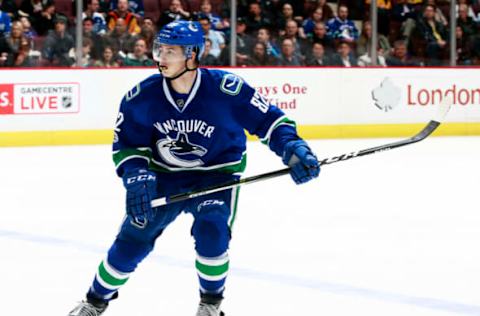 VANCOUVER, BC – MARCH 31: Nikolay Goldobin