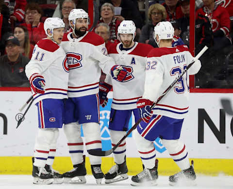 RALEIGH, NC – MARCH 24: Montreal Canadiens (Photo by Gregg Forwerck/NHLI via Getty Images)