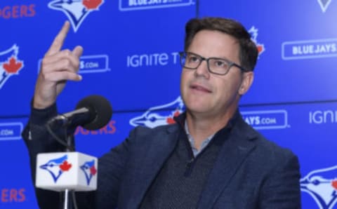 Toronto Blue Jays General Manager Ross Atkins. (Photo by Nick Turchiaro/Icon Sportswire via Getty Images)