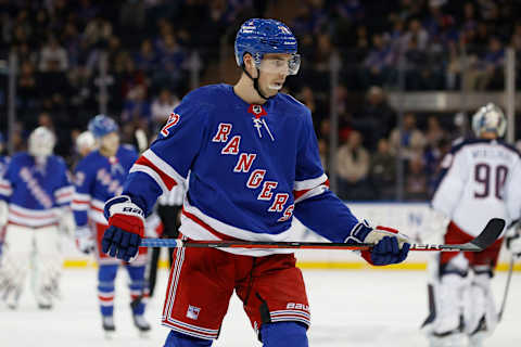 Filip Chytil #72 of the New York Rangers (Photo by Sarah Stier/Getty Images)