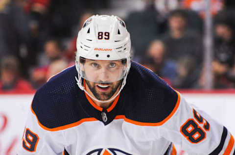 Sam Gagner #89, Edmonton Oilers (Photo by Derek Leung/Getty Images)