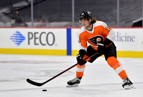 Philadelphia Flyers center Nolan Patrick (19). Mandatory Credit: Eric Hartline-USA TODAY Sports