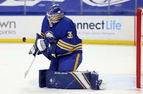 Linus Ullmark #35 Mandatory Credit: Timothy T. Ludwig-USA TODAY Sports