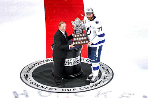 Tampa Bay Lightning, Victor Hedman (Photo by Bruce Bennett/Getty Images)