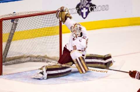 WORCESTER, MA – MARCH 25: Thatcher Demko