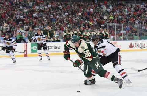 2016 Minnesota Wild, Erik Haula #56 (Photo by Hannah Foslien/Getty Images)