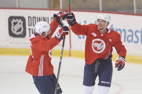 Connor McMichael, Washington Capitals Mandatory Credit: Geoff Burke-USA TODAY Sports