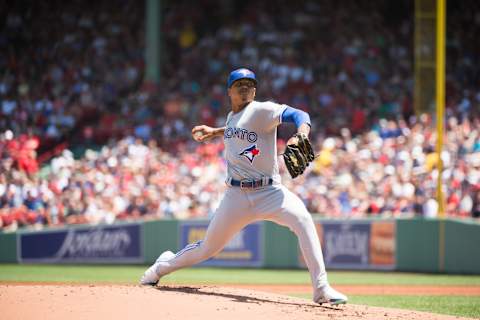 Even though Stroman is a solid two-slot hurler, the Yankees according to a recent rumor are not his top suitor. Photo by Kathryn Riley/Getty Images.