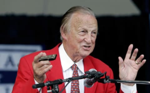 Stan Musial in 2005. (Photo by Jim Rogash/WireImage)