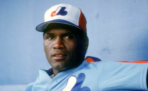 Montreal Expos star Tim Raines. (Photo by Focus on Sport/Getty Images)