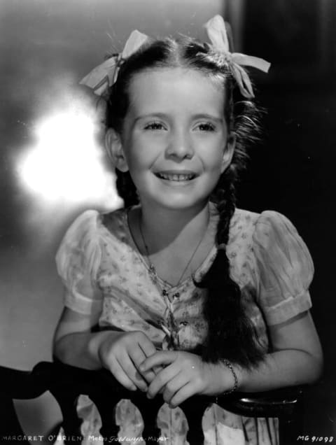 Child actress Margaret O'Brien.